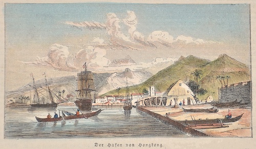 Der Hafen von Hongkong