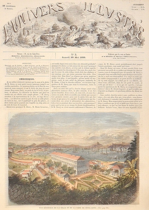 Vue generale de la ville et de la rade de Hong- Kong