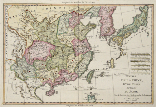 Empire de la Chine, erm.de Corée et Isles du Japon