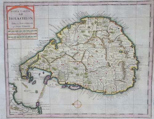 Nuova Carta dell’ Isola Ceilon