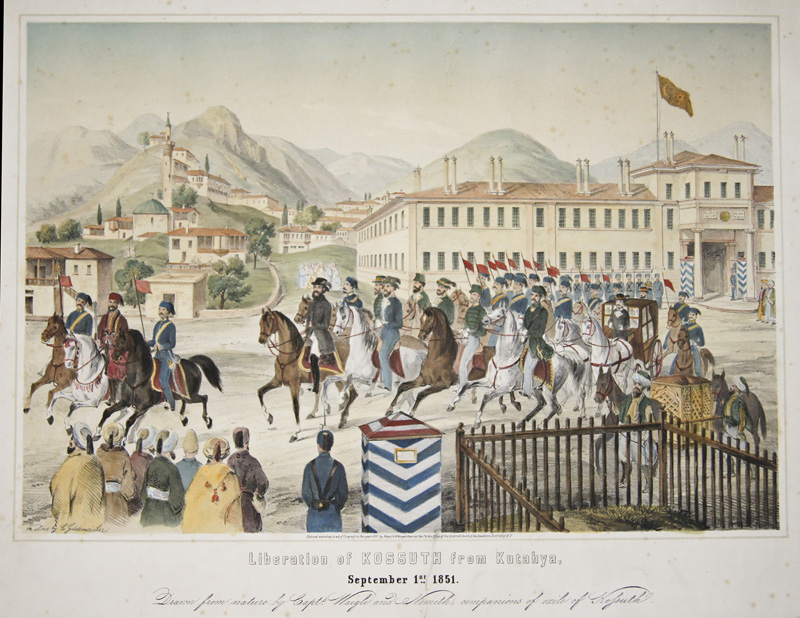Liberation of Kossuth from Kutahya, September 1st 1851