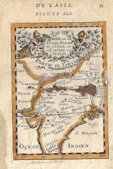 De l’Asie. Figure XLI. Partie de la Terre Ferme de l’Inde ou l’Empire du Mogol