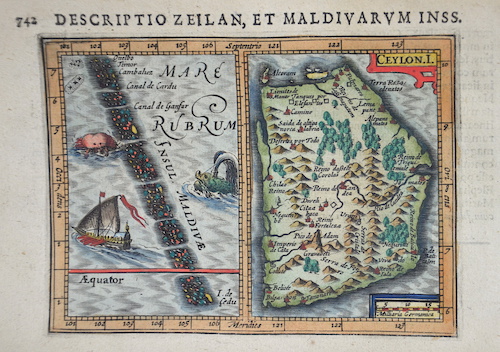 Descriptio Zeilan, et Maldivarum Inss.