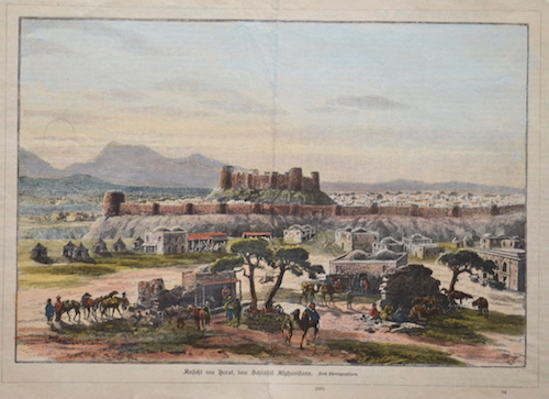 Ansicht von Herat, dem Schlüssel Afghanistans. Nach Fotographieren, 1885