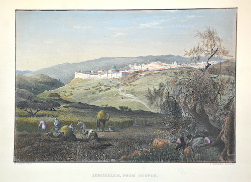 Jerusalem, from Scopus.