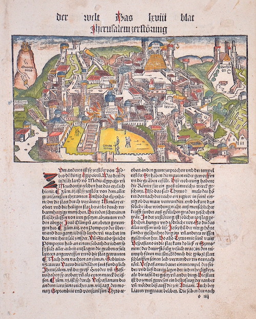 Jherusalem zerstörung / der welt Das Ixviii blat