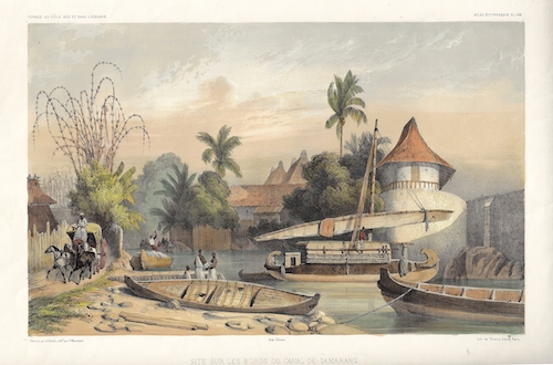 Site sur les Bords du Canal de Samarang