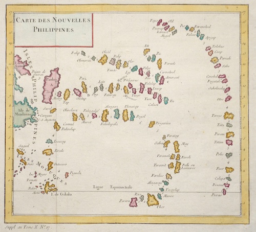 Karte von den Neuen Philippinen