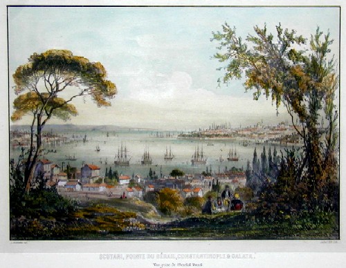 Scutari. Pointe du Sérail, Constantinople & Calata