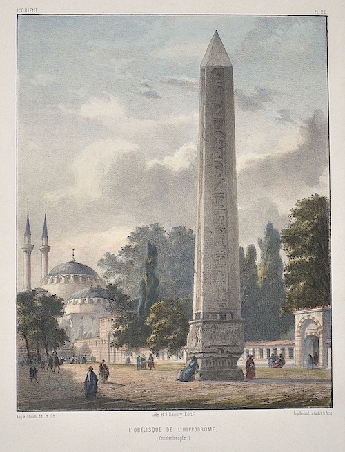 L´Obelisque de l´Hippodrome ( Constantinople)