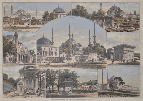Architekturbilder aus Konstantinopel. Nach photographischen Aufnahmen gezeichnet von G. Theuerkauf.
