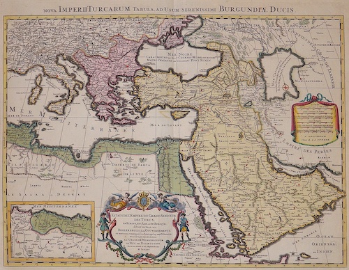 Nova Imperii Turcarum Tabula, ad usum serenissimi Burgundiae Ducis