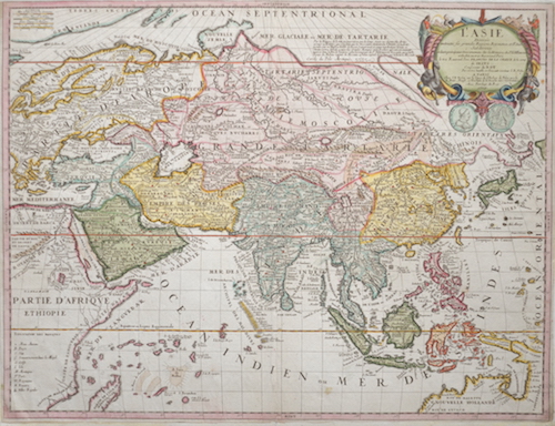 L’Asie Divisée entoutes ses grandes Regions Royaumes et Etats.