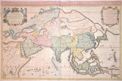 L’ Asie, distinguee en ses principales Paries, scavoir la Turquie en Asie