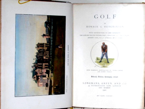 Golf by Horace G. Hutchinson