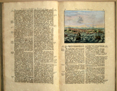 Drie voornaame Zee- Togten van Franciscus Draak na America Door de Suyt- Zee….1592