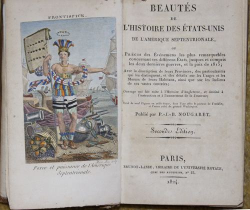 Béautes de L´Historie des Ètats- Unis de L´Amerique Septentrionale