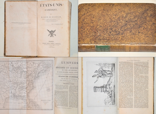 L’Univers. Histoire et description de Tous les Peuples. Etats-Unis d’Amerique, par M. Roux de Rochelle,..