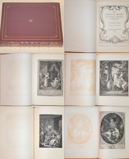 Das französische Sittenbild des achtzehnten Jahrhunderts im Kupferstich von Cornelius Gurlitt