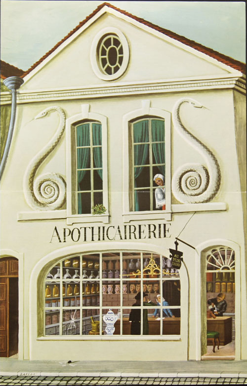 Pharmacie du XVIII siecle