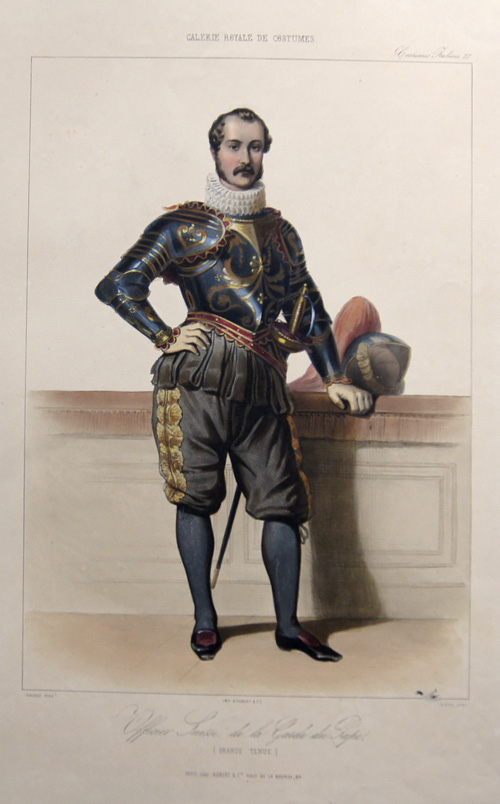 Officier Suisse, de la Garde du Pape, (Grande Tenue.)