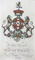 The right honourable Henry Paget Baron Paget of Beaudestert an Baronet
