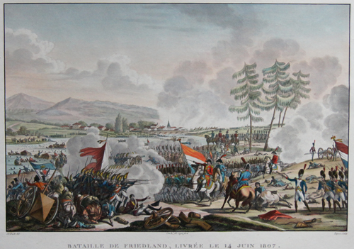 Bataille de Friedland, livree le 14 juin 1807