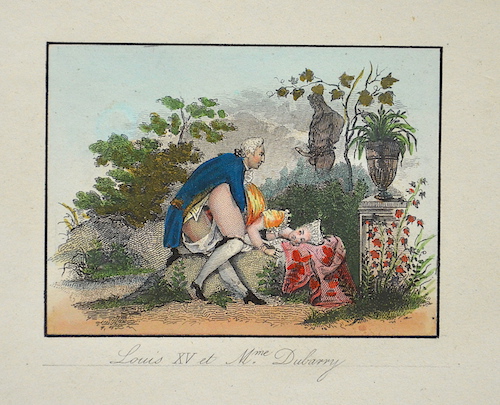Louis XV et Mme. Dubarry