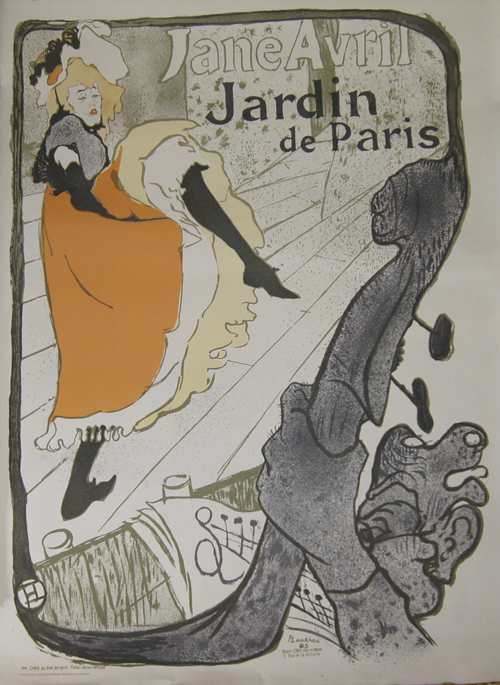 Jane Avril Jardin de Paris