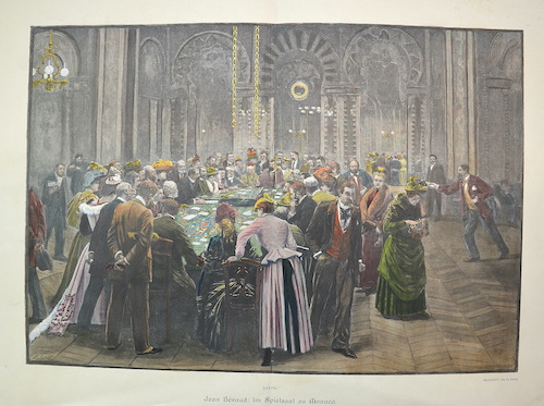 Jean Beraud: Im Spielsaal zu Monaco.