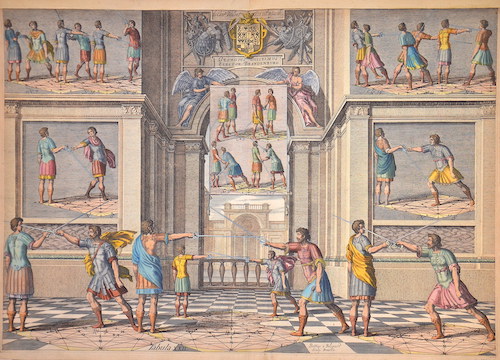 Tabula. XXII. / Fechten