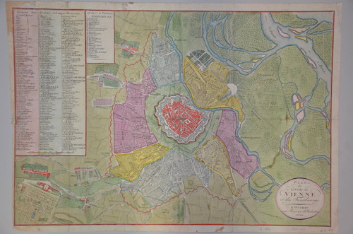 Plan de ville de Vienne