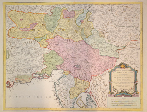 Partie Meridionale du cercle d’Autriche pui comprend la basse partie du Duche de Stirie, le Duche de Carinthie..