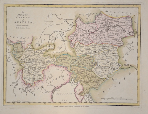 A Map of the Circle of Austria.