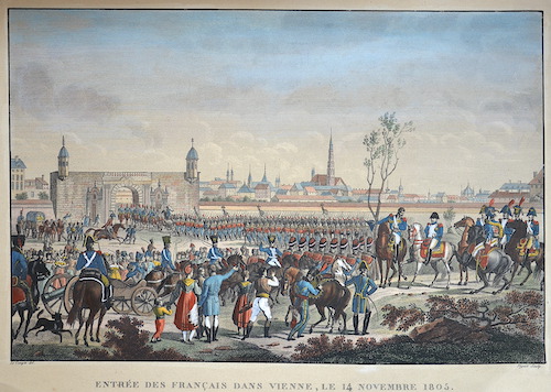 Entree des Francais dans Vienne, le 14 Novembre 1805.