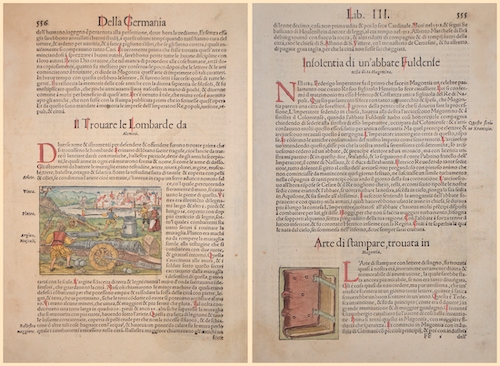 Della Germanie 556 / Il Trovare le Lombarde da Alemani.