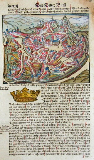 Von dem Herzogthum Brabant und seinem fürnemsten Stetdten/Stadt Aach