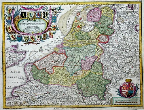 XVII. Provinciae Belgii sive Germaniae inferioris prise. temporip Circ. Burgundico….