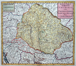 Nuova Carta del Ducato di Lucemburgo e della conteadi namur