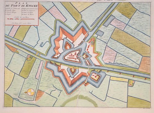 Plan du Fort de Knocke