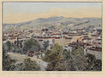 St. Gallen, vom Rosenberg aus gesehen.