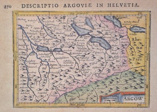 Descriptio Argoviae in Helvetia. / Argow