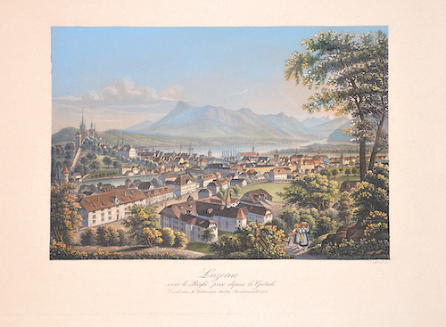 Luzerne vers le Righi, prise depuis le Gutsch.
