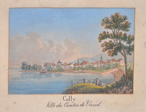 Cully. Ville du Canton de Vaud.
