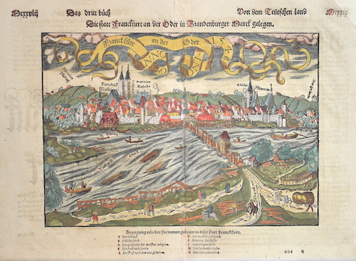 Franckfurt an der Oder anno 1548