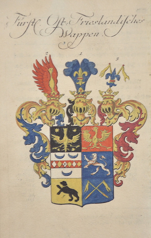 Fürstl. Ost.- Friesländisches Wappen