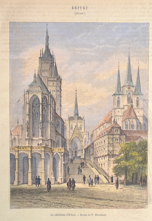 La cathedrale d´ Erfurt