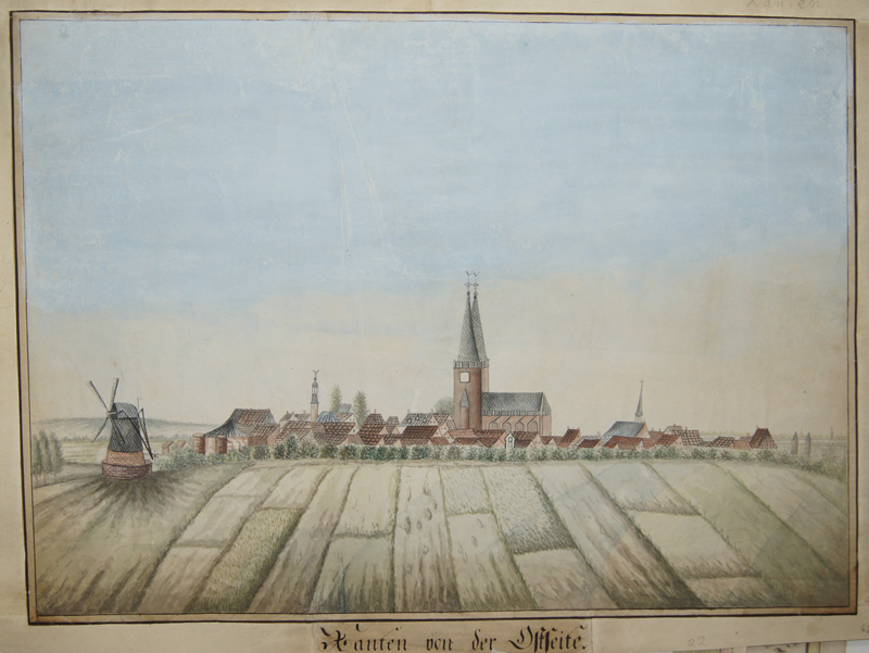 Xanten von der Ostseite