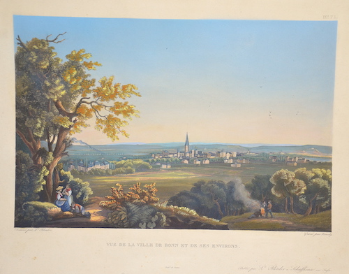 Vue de la Ville de Bonn et de ses Environs.