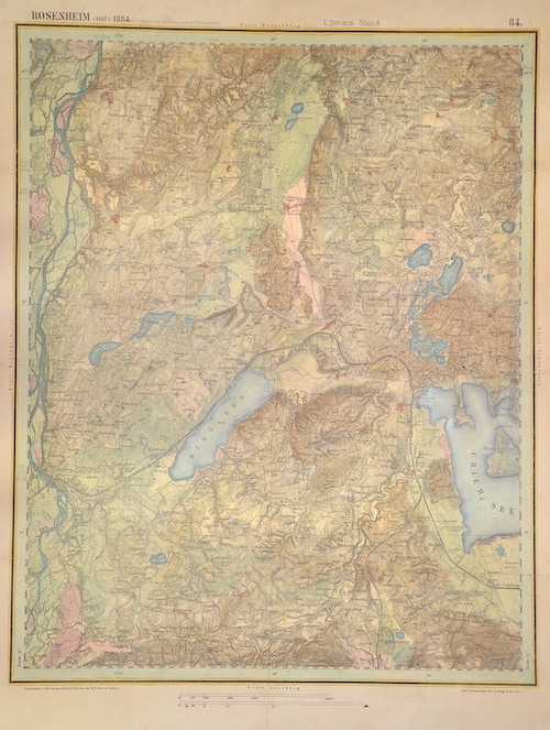 Rosenheim (ost) 1884 / I. Division Blatt4 / 84